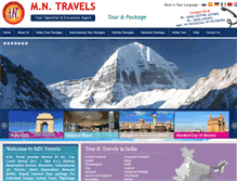 Tablet Screenshot of mntravels.com